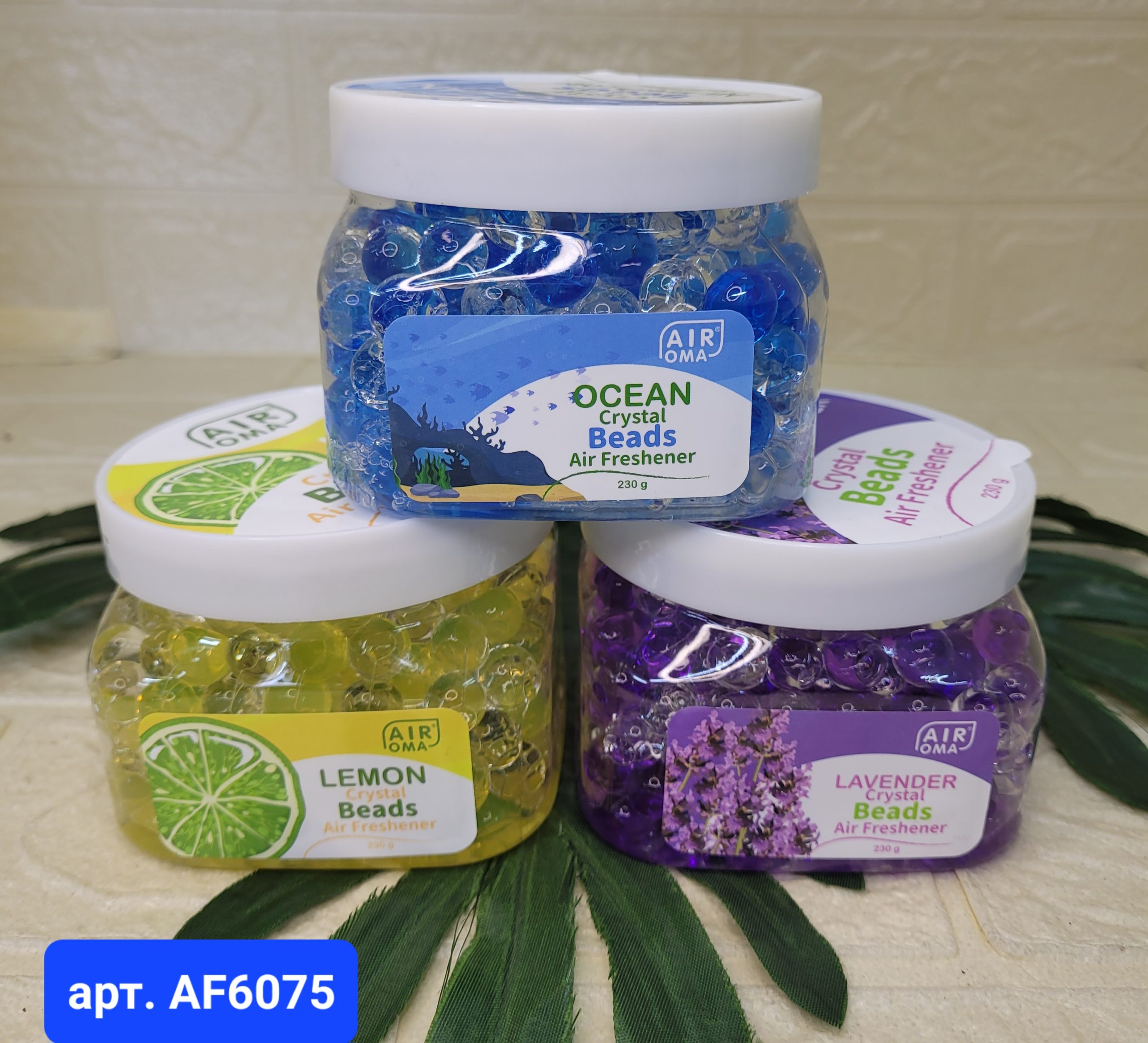 Ароматизатор гелевый 230г. в ассортименте. Арт. AF6075