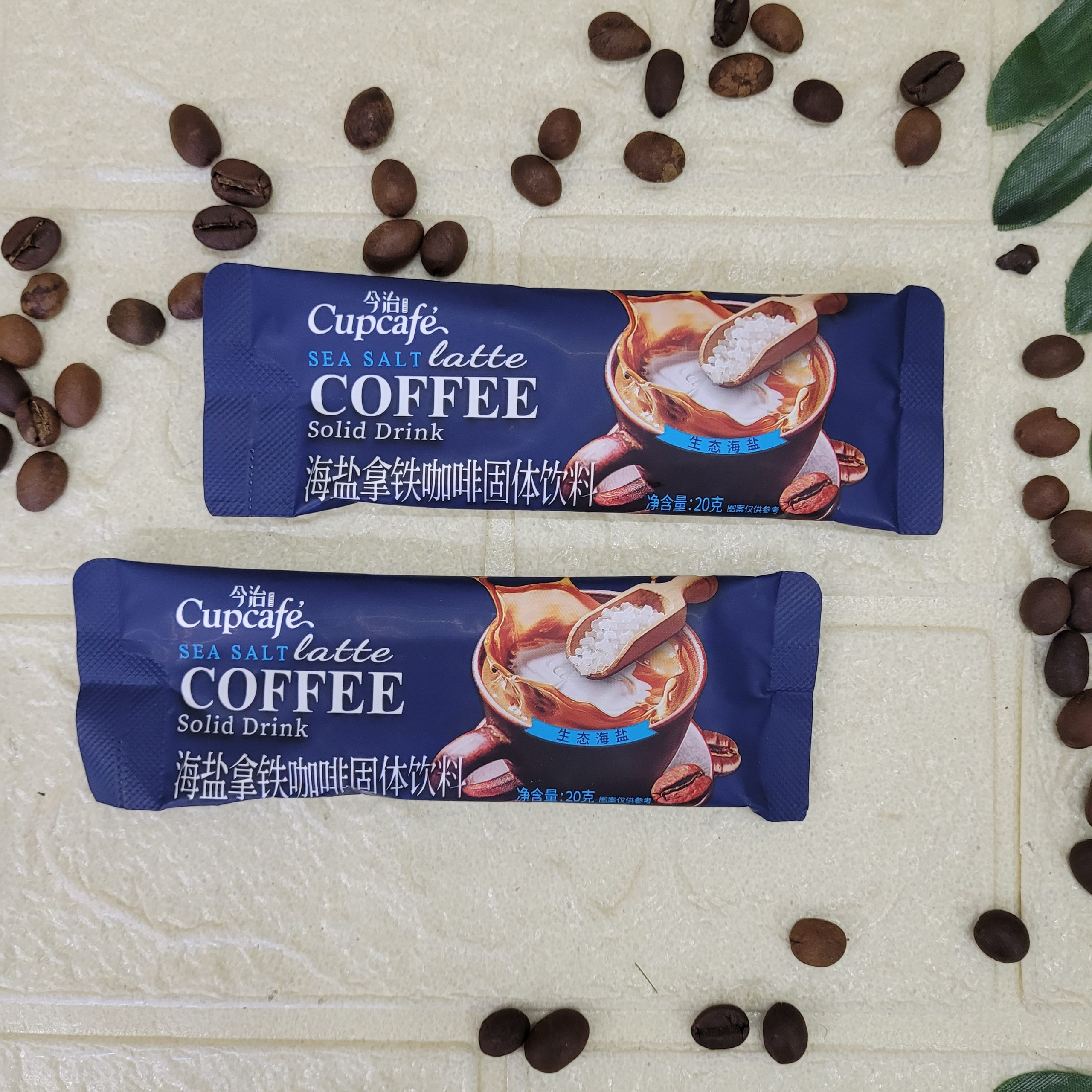 Кофе растворимый Cupcafe с морсой солью 20г.
