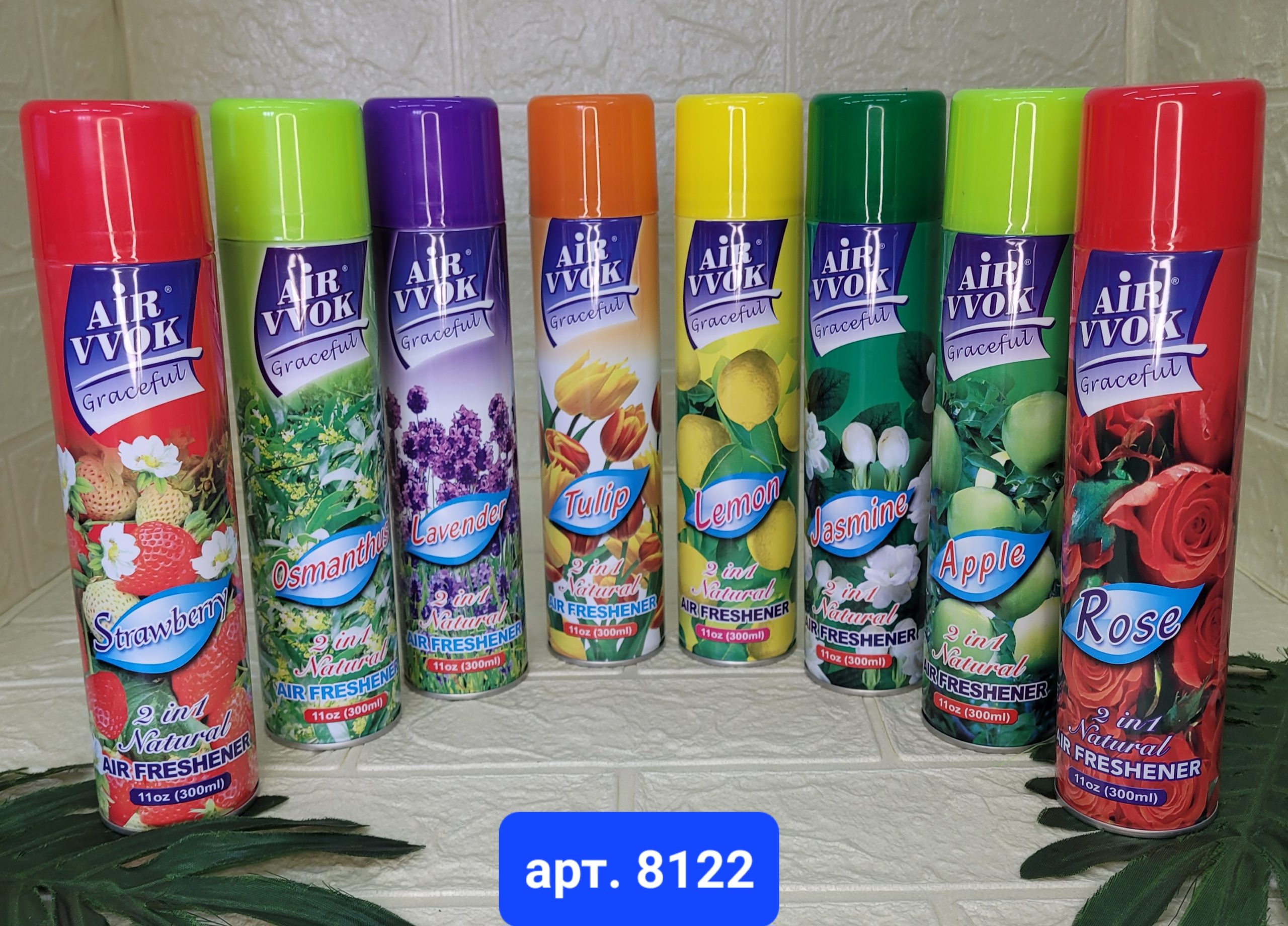 Освеж.возд.Air Wok Graceful 300мл в асс-те. Арт. (8122-)