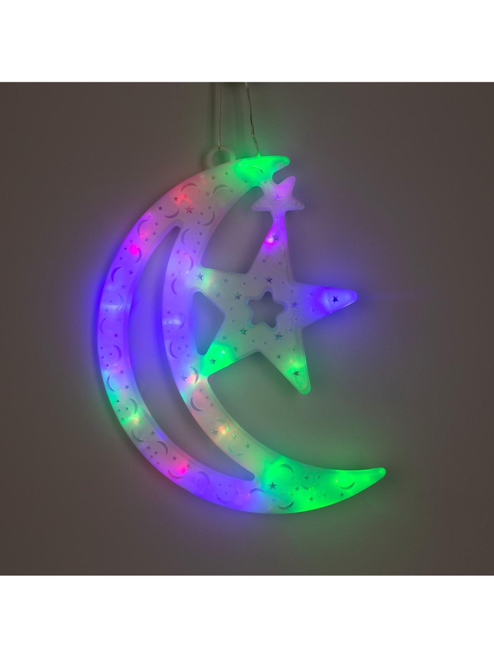 Фигура "Месяц" 30х20 см, пластик, 20 LED, 240V RG/RB 2291969