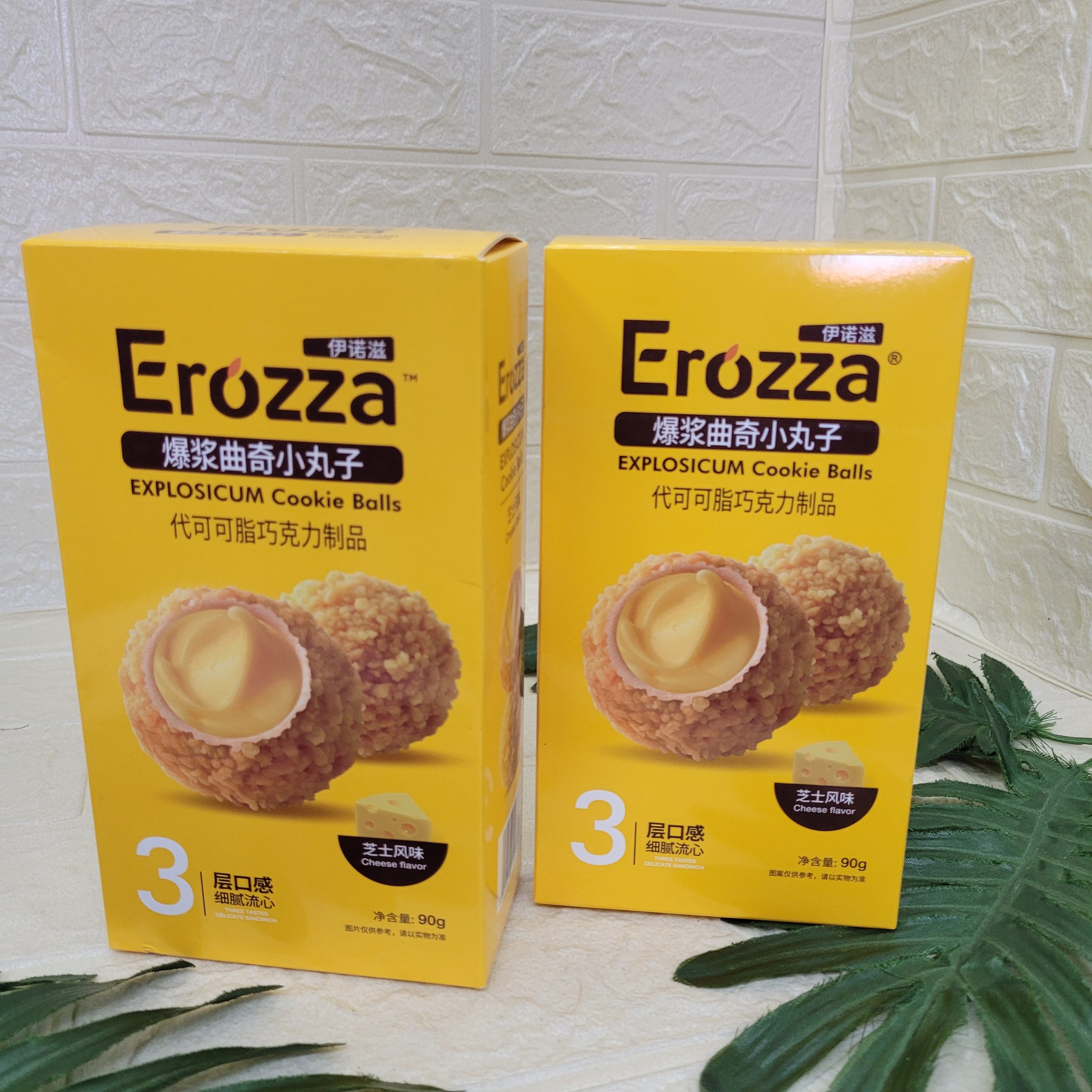 Конфеты Erozza с кокосовой стружкой и сыром 90гр.