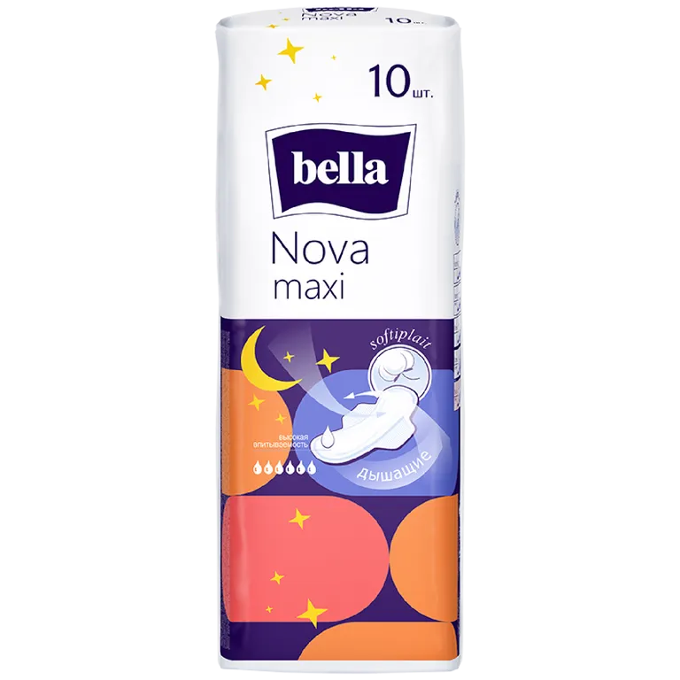 Гигиенические прокладки Bella Nova Maxi, 10 шт   3746249