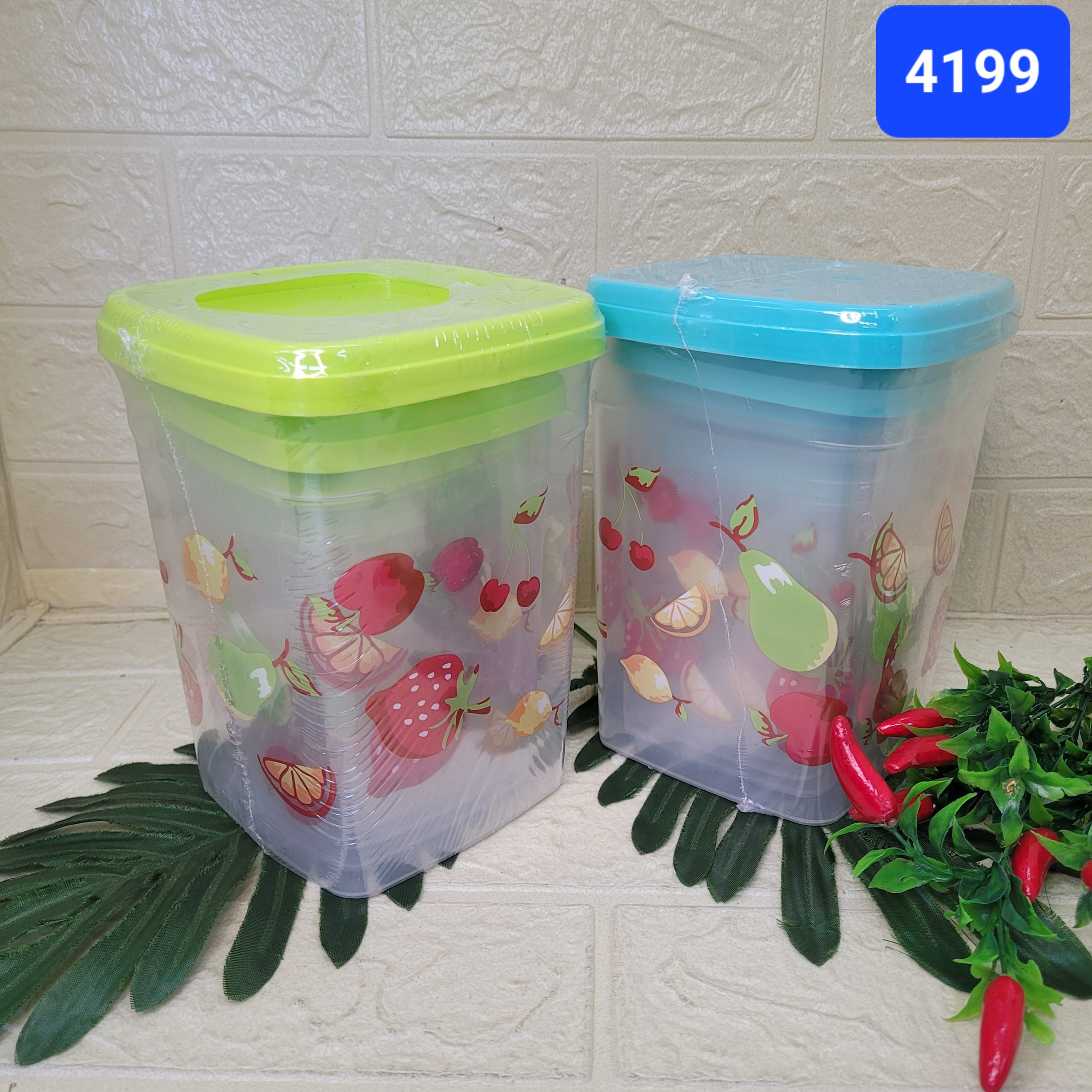 Банки д/сып. продуктов 5 шт, Арт. (4199)