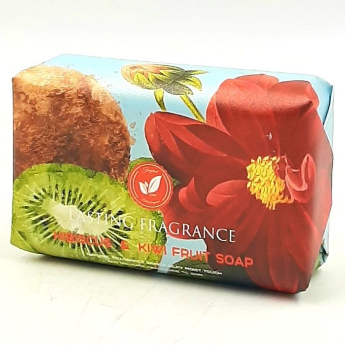 Мыло туалетное Lasting Fragrance,гибискус и киви 250 г. Арт. (2944)