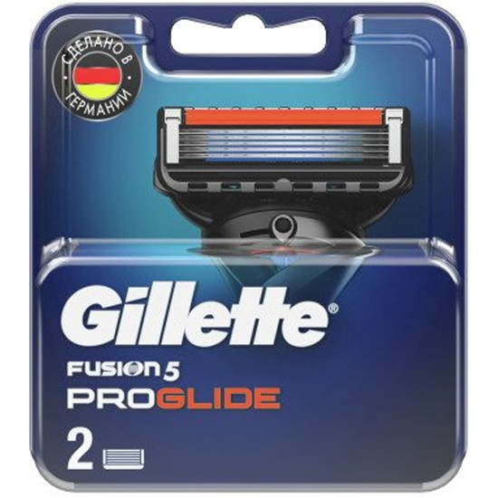 GILLETTE FUSION ProGlide Сменные кассеты для бритья 2шт