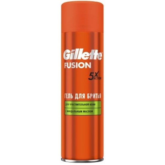GILLETTE FUSION Гель для бритья Ultra Sensitive (для чувствительной кожи) 200мл