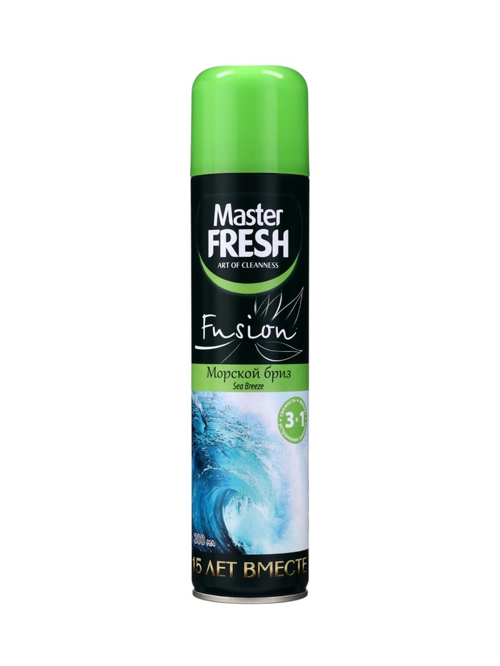 Master FRESH Освежитель воздуха FA-417 300мл Морской бриз/24