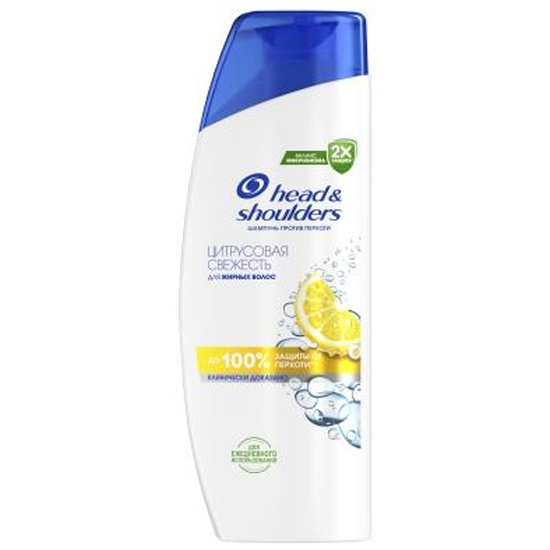HEAD & SHOULDERS Шампунь против перхоти Цитрусовая свежесть 360мл