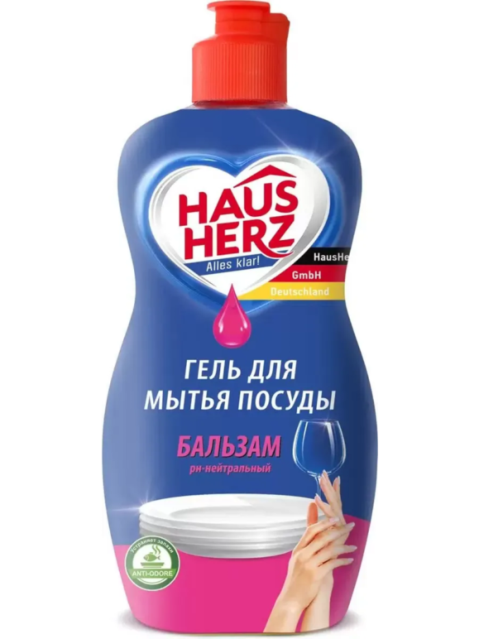 Haus Herz Средство д/посуды 450мл Бальзам /12