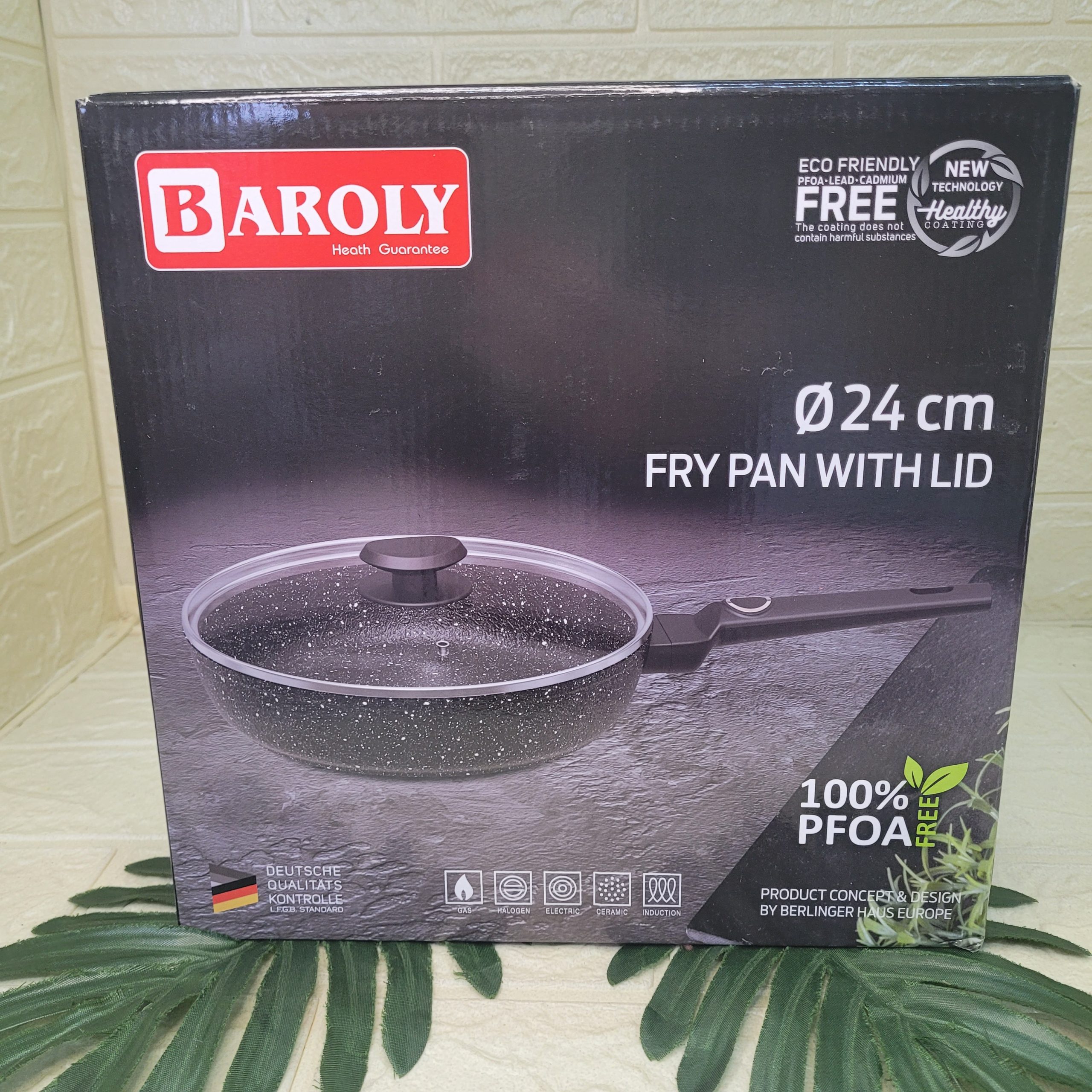 Сковорода с крышкой Baroly 24 см Арт. 923-24