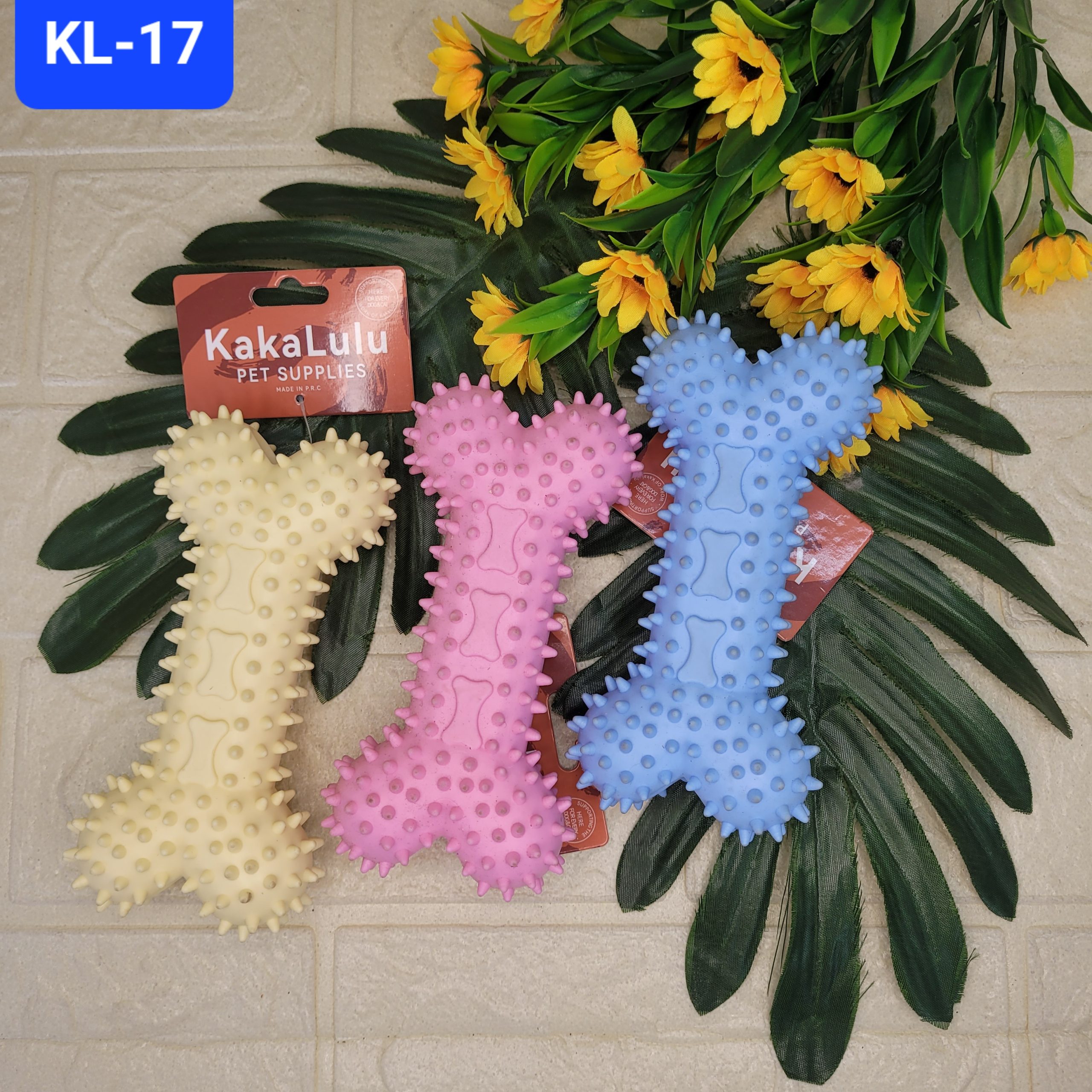 Игрушка для животных "Кость" резиновая  Арт. KL-17