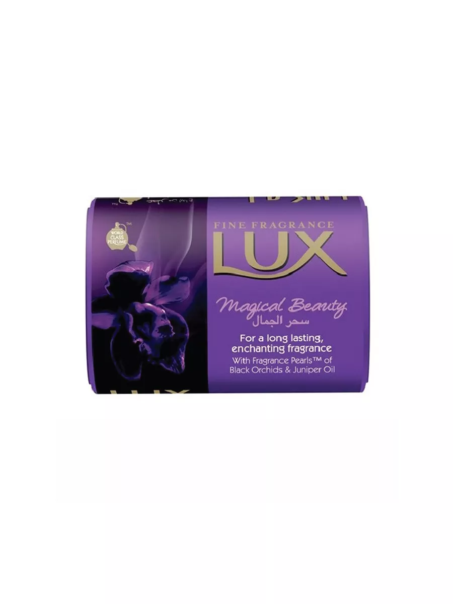 Мыло туалет. тв. LUX  80г Магия орхидеи Экзотические цветы и эфирные масла (фиолетовое) Арт. 7693
