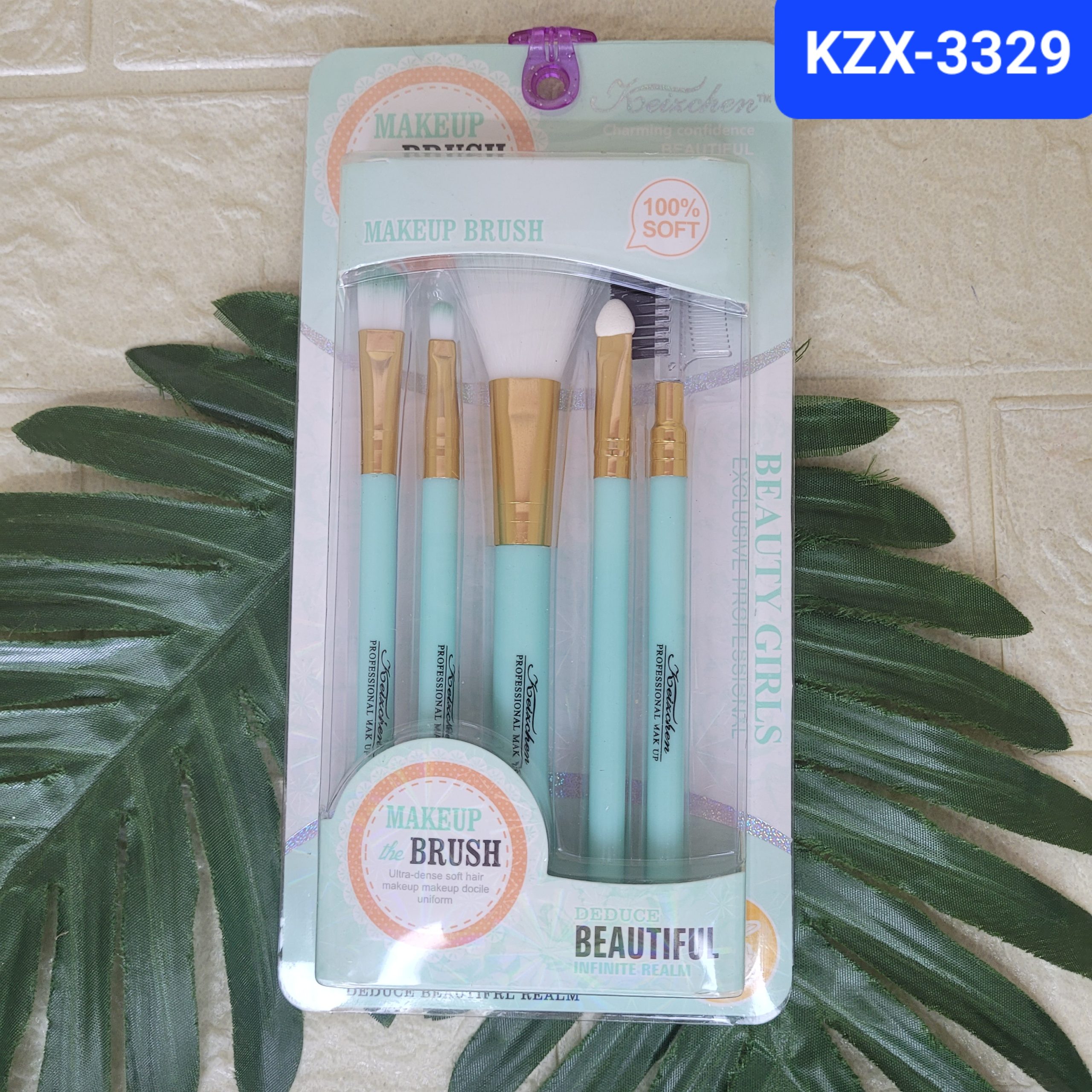 Кисти для макияжа Keizchen 5пр. Арт. KZX-3329