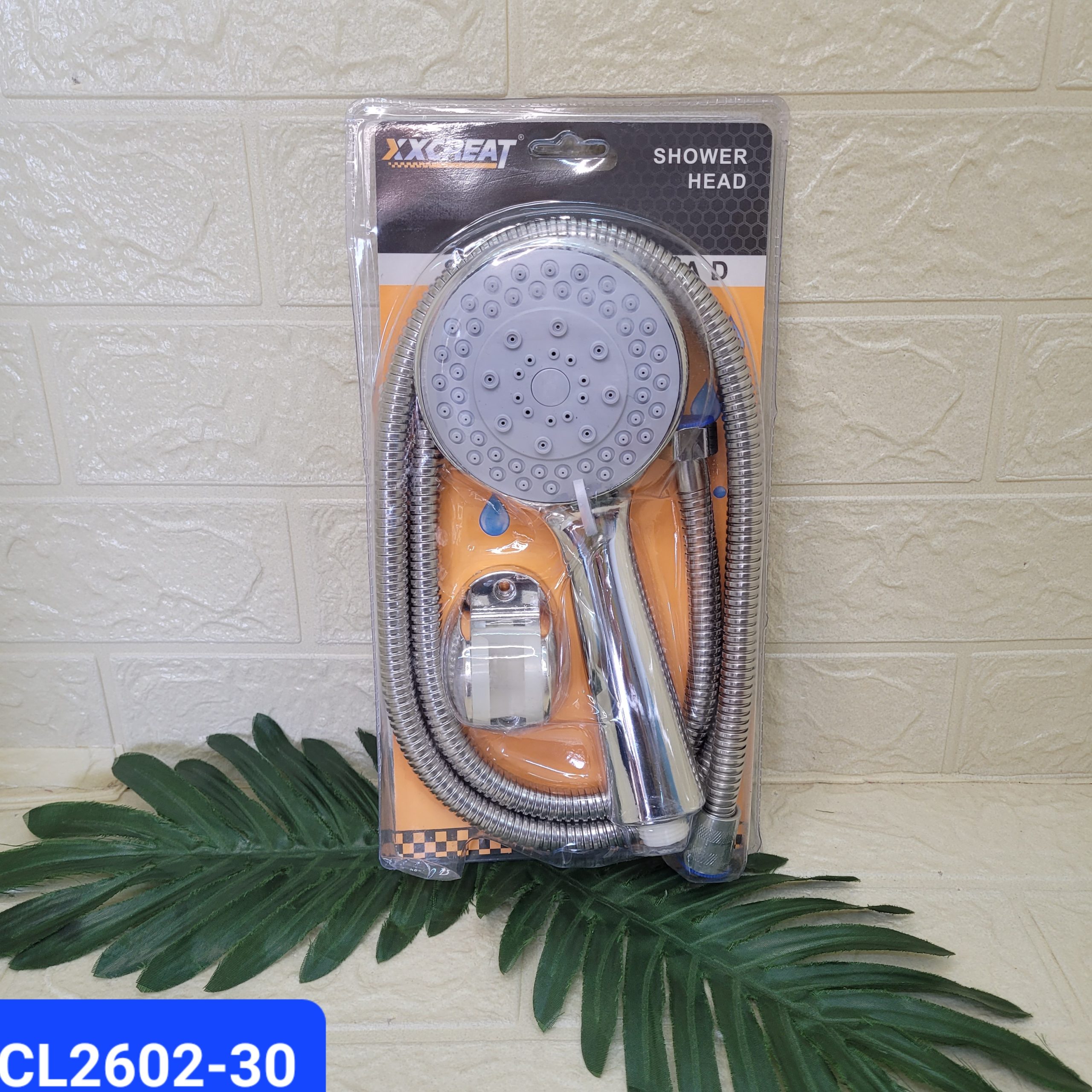 Лейка для душа+шланг+держатель Арт. CL2602-30
