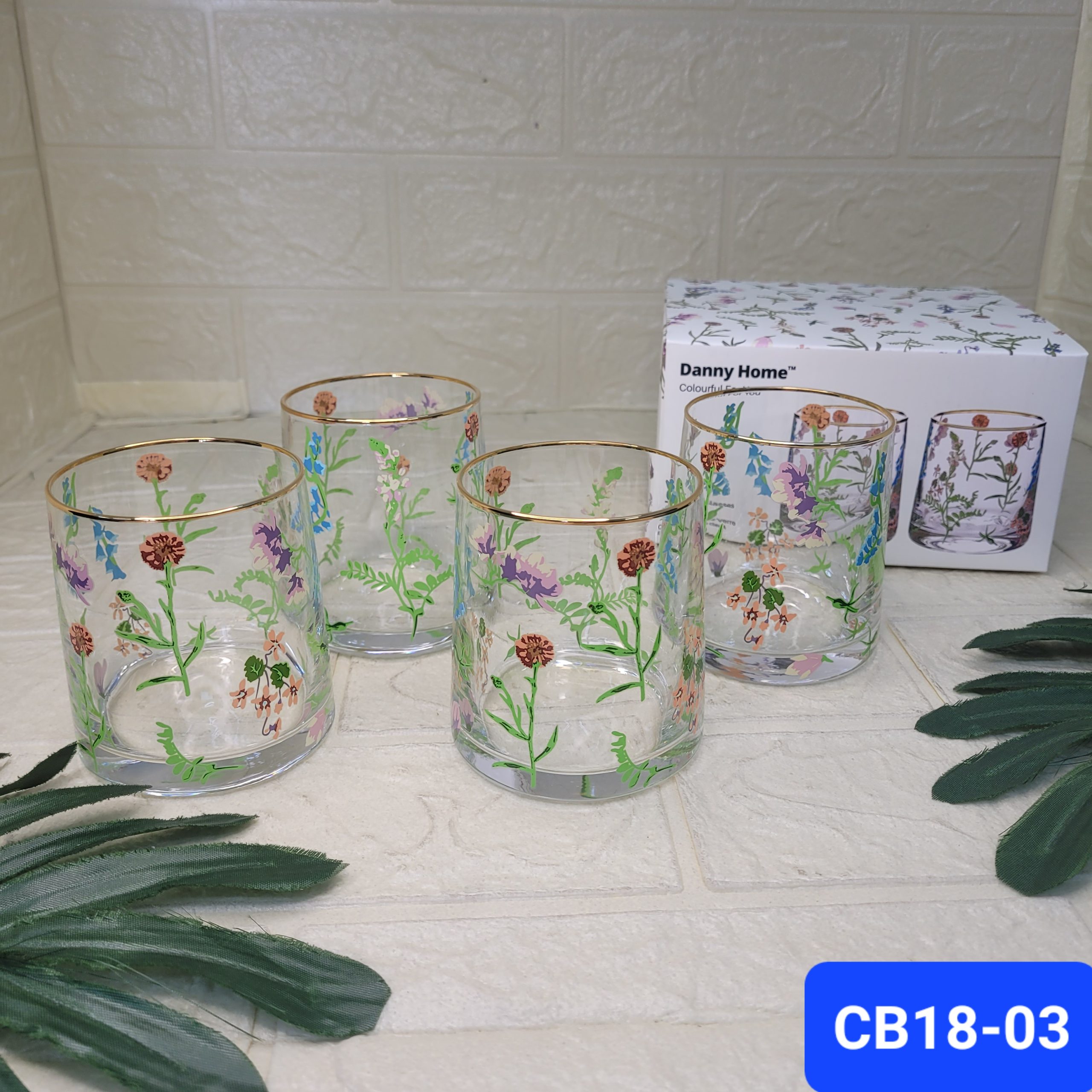 Стаканы Danny Home 4 шт. Арт. CB18-03