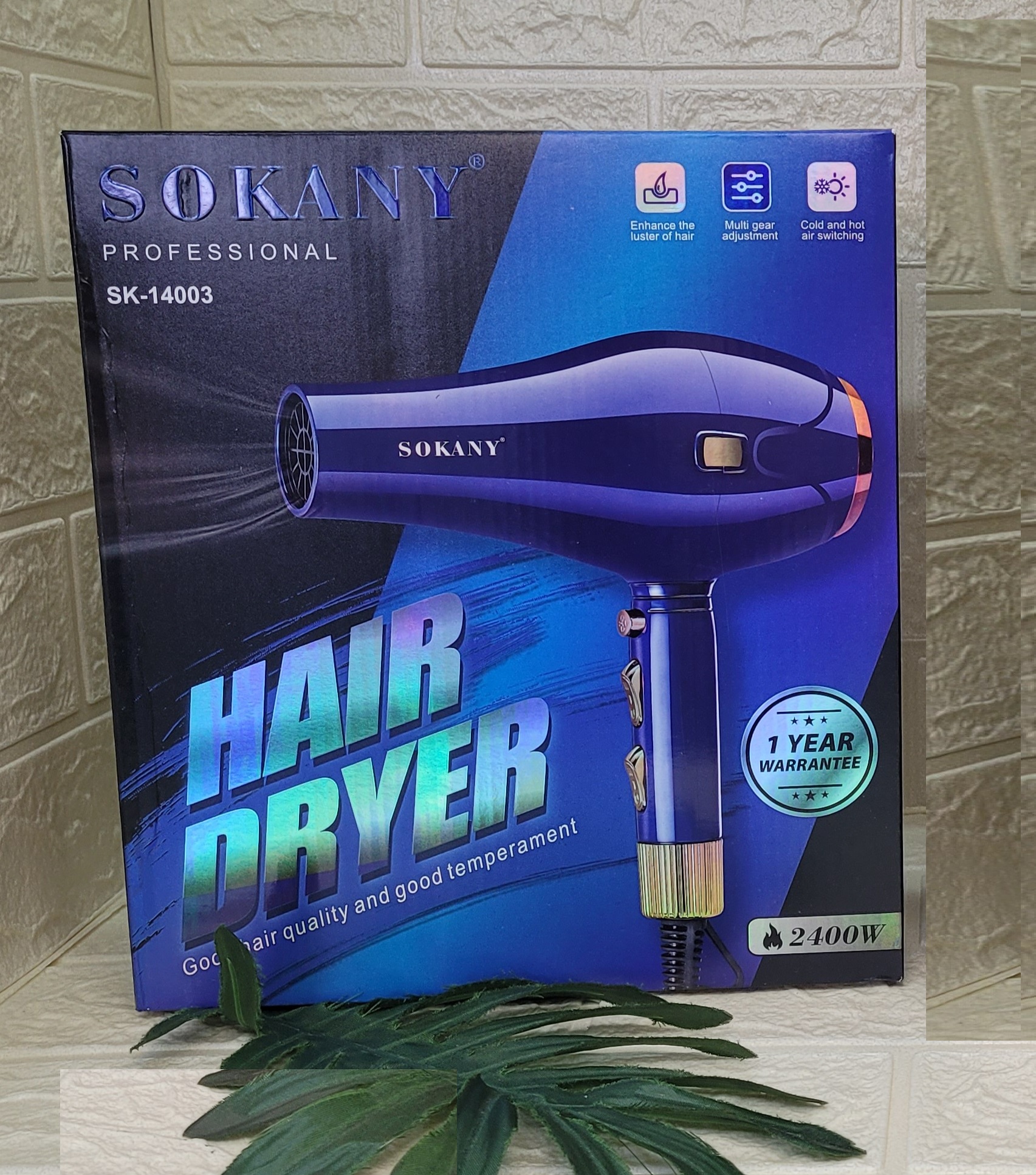 Фен для волос Sokany 2400w. Арт. SK-14003