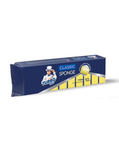 Губка для посуды «TURBOMAG» CLASSIC, 10 шт. 53058