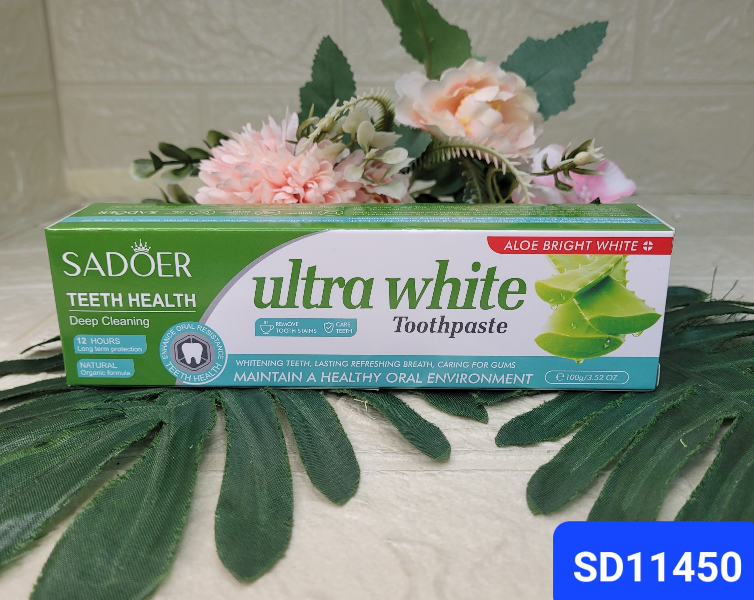 Паста зубная SADOER, алоэ вера 100 г. Арт. SD11450