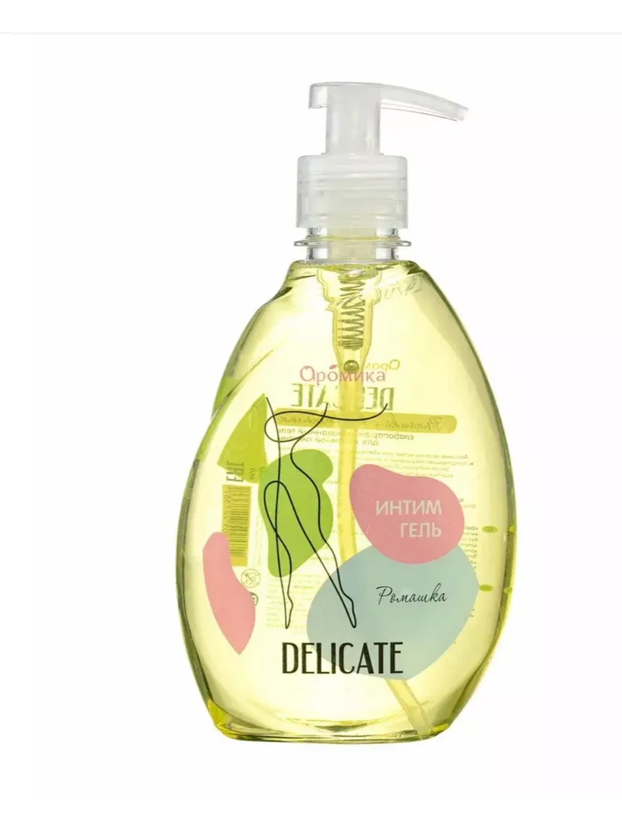 AROMIKA Гель д/интимной гигиены Delicate 400мл Ромашка (дозатор) /12