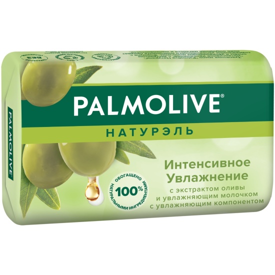 Palmolive Мыло туалет. 90г Натурэль/Интенсивное увлажнение/Олива+Молоко/72