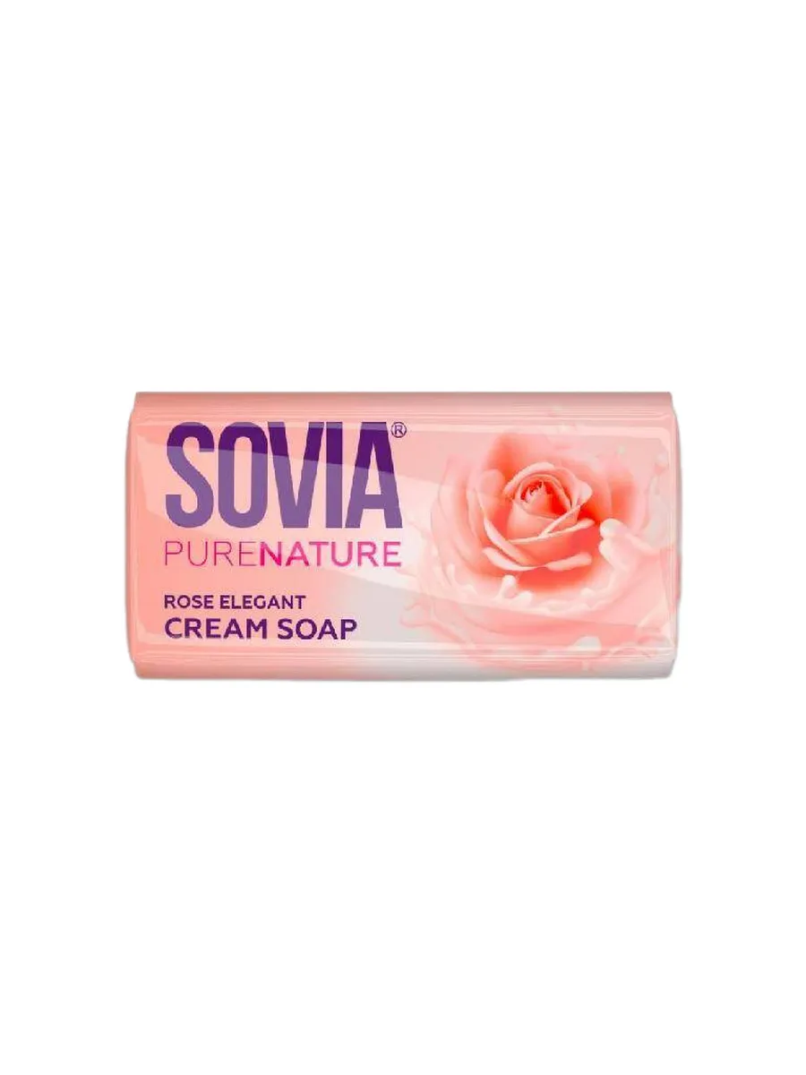 SOVIA Мыло туалетное 90г ROSE ELEGRANT