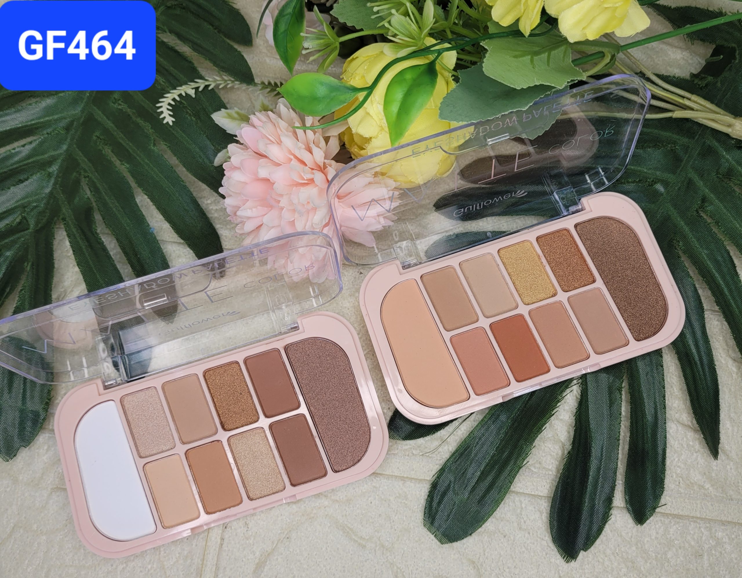 Палетка теней Gulflower 10 цветов. Арт. GF464
