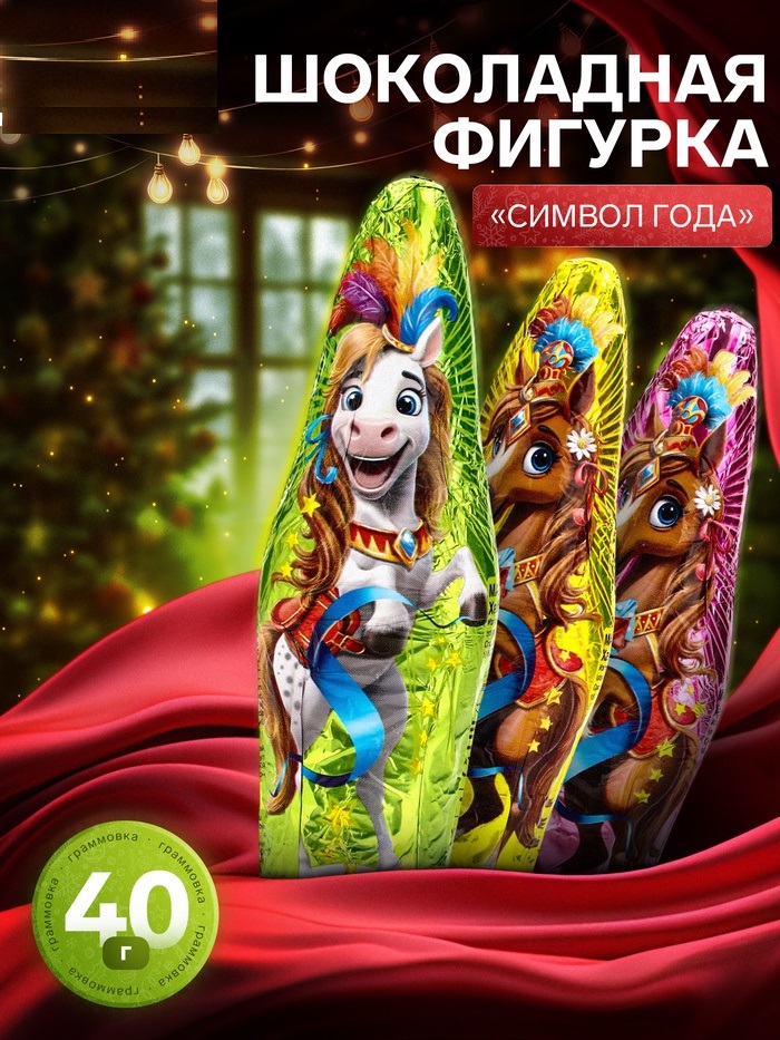 Символ года (шоколад) 40г 10918362
