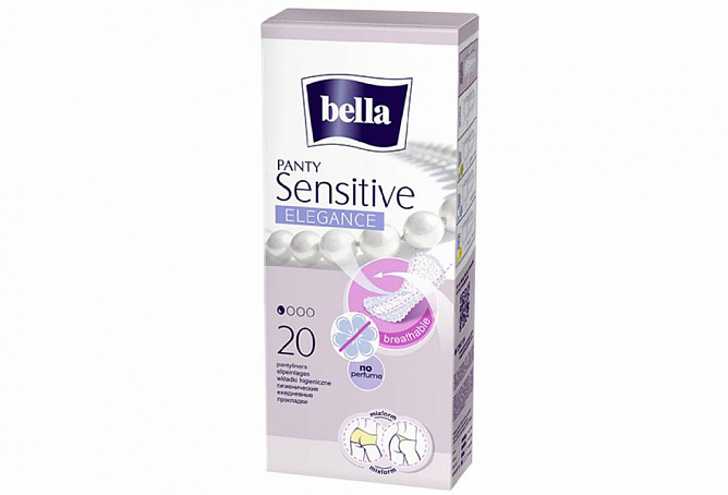 bella Panty Прокладки ежедневные Sensitive Elegance 20шт/24
