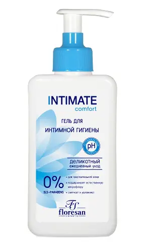Флоресан Ф-272 Intimate Деликатный гель д/интимной гигиены 250мл comfort/12