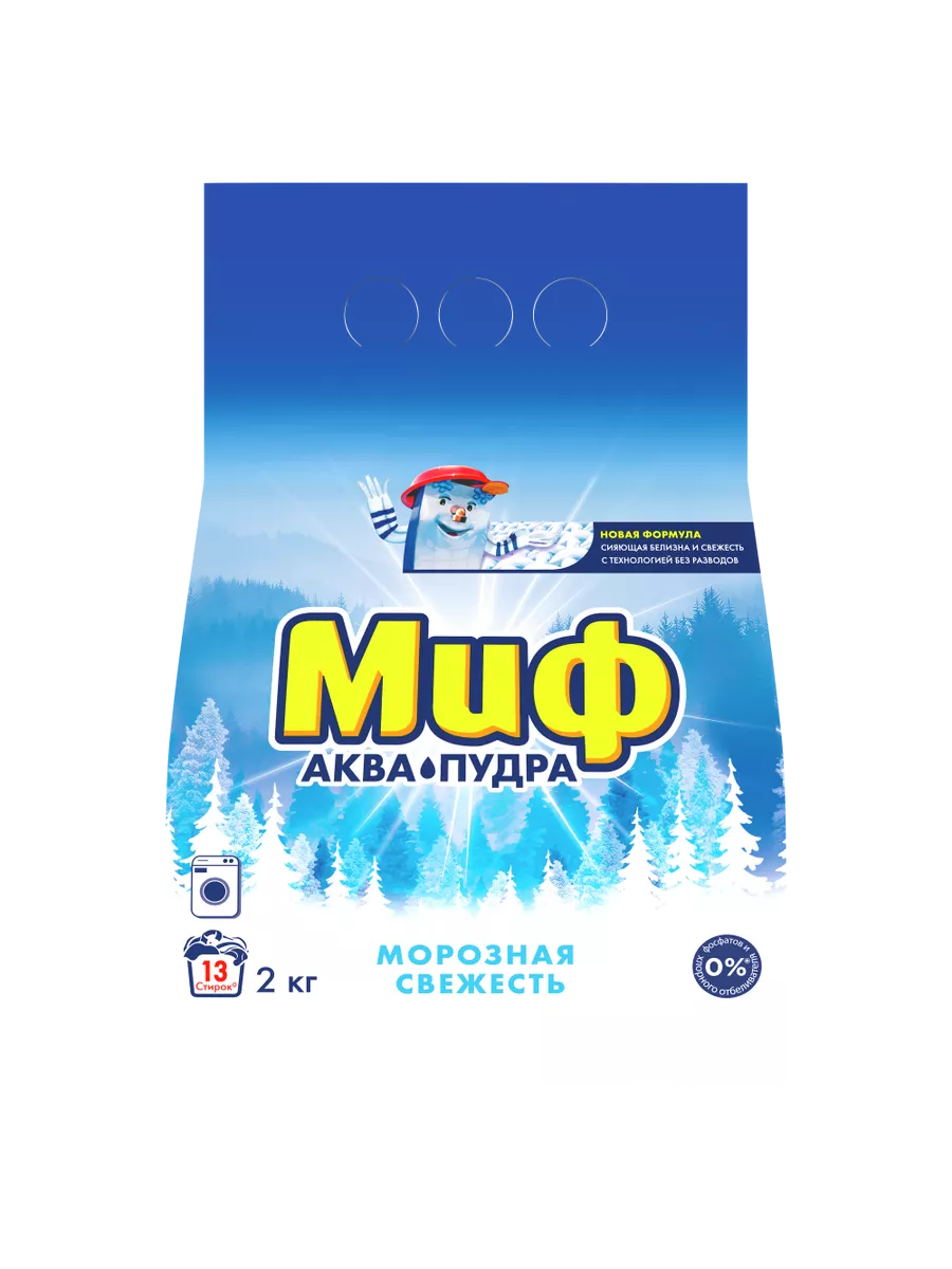 МИФ Порошок стир.автомат Морозная свежесть 2кг