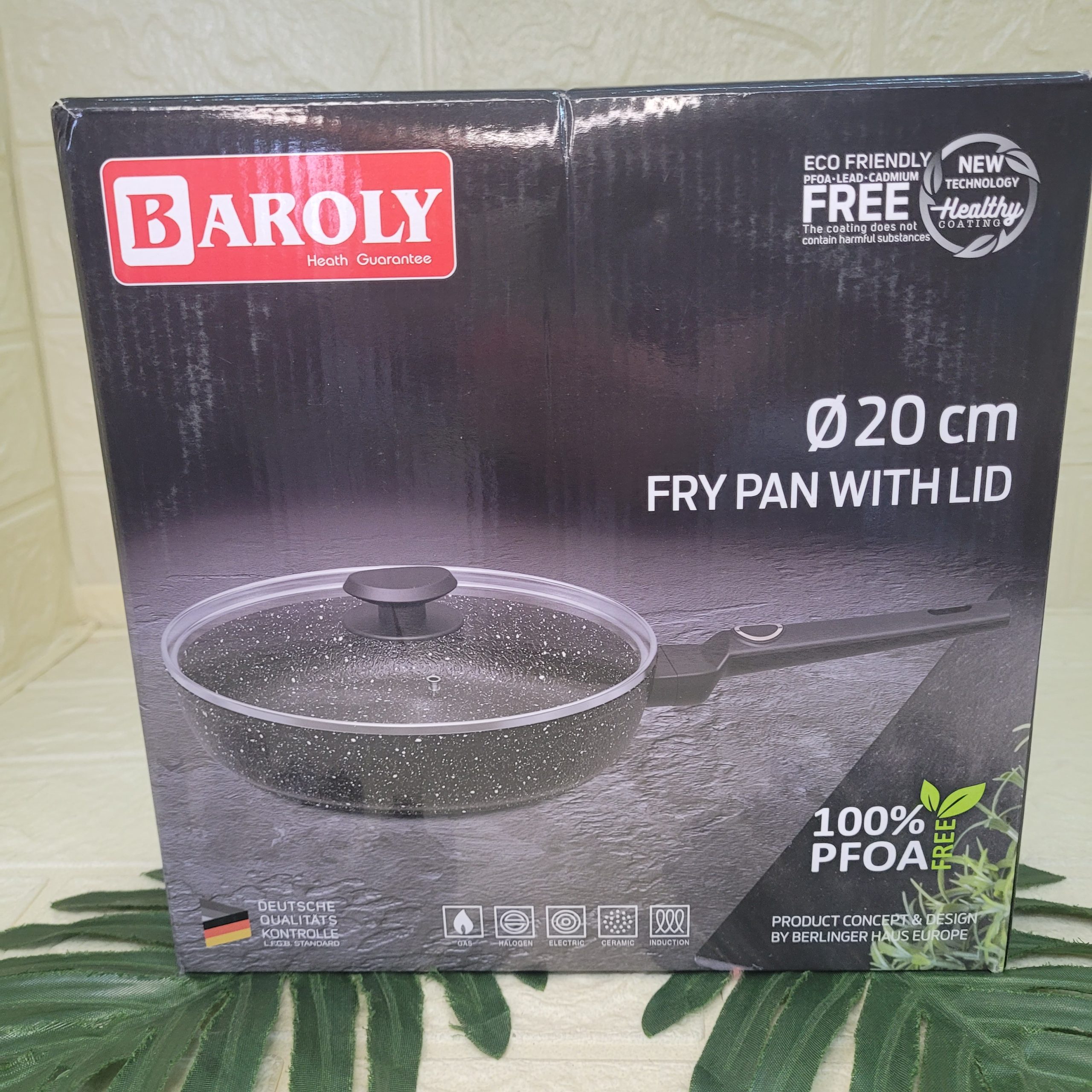Сковорода с крышкой Baroly 20 см Арт. 923-20