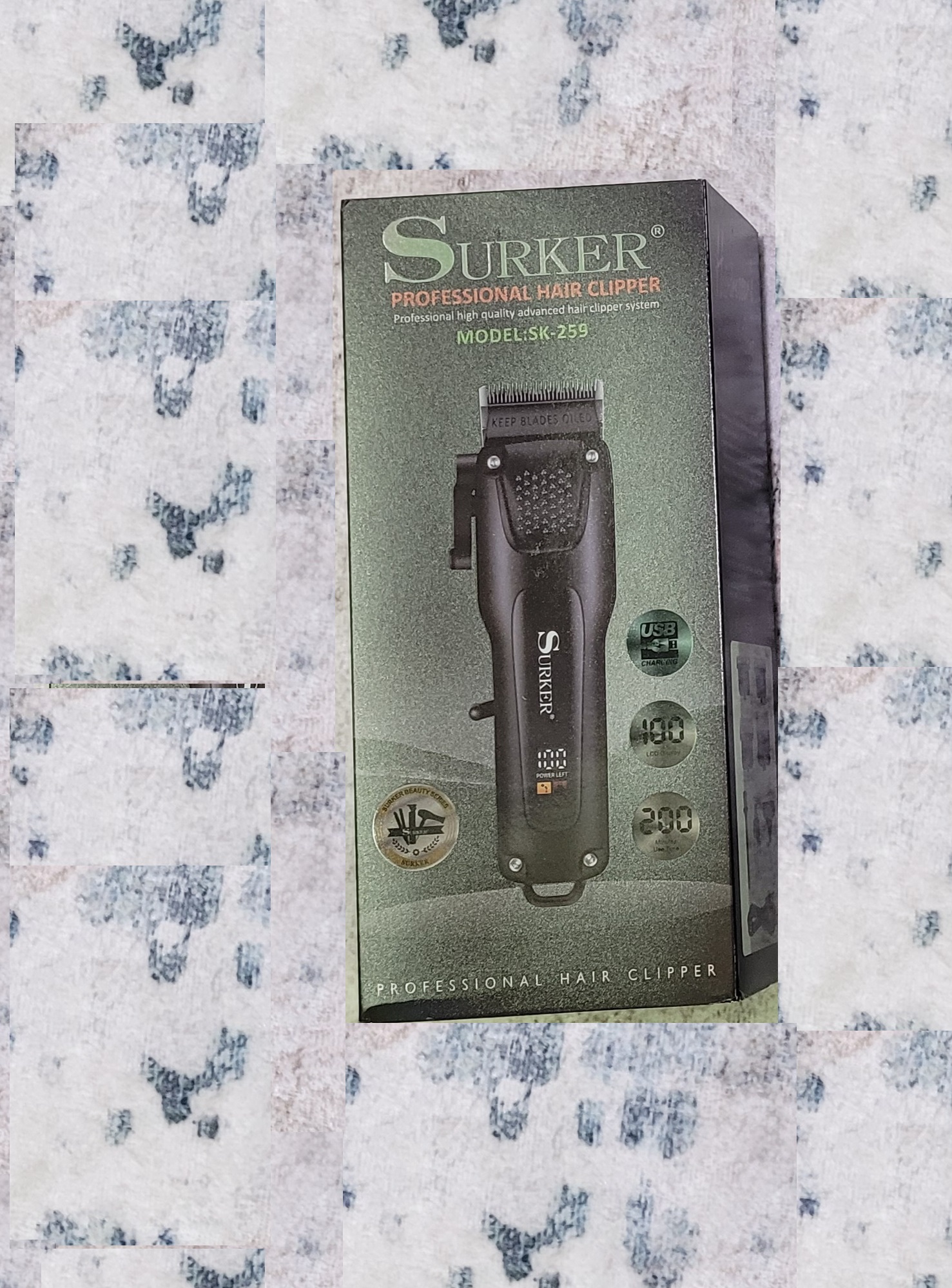 Машинка для стрижки волос Surker. Арт. SK-259