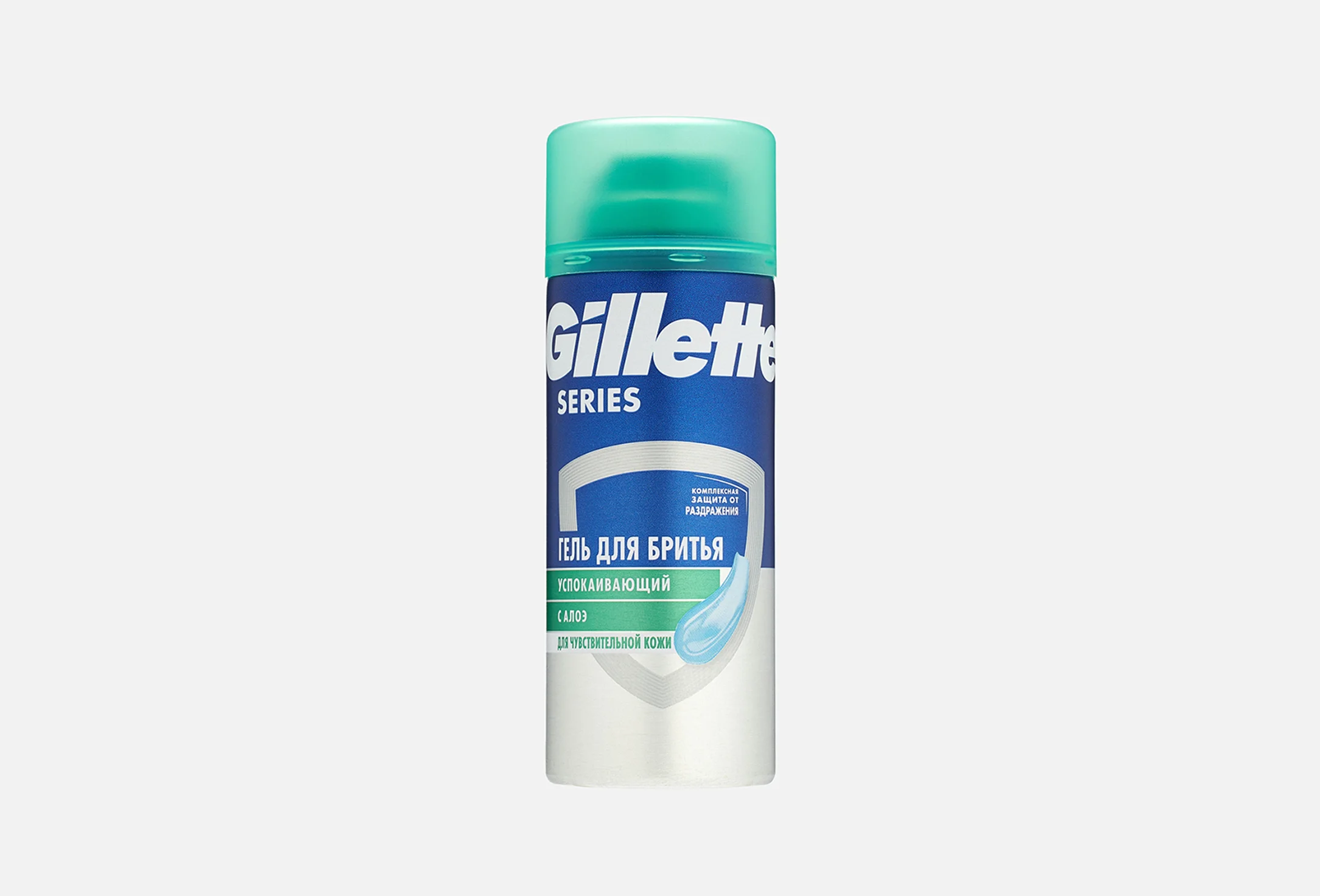 GILLETTE TGS Гель для бритья Sensitive (для чувствительной кожи) с алоэ 75мл