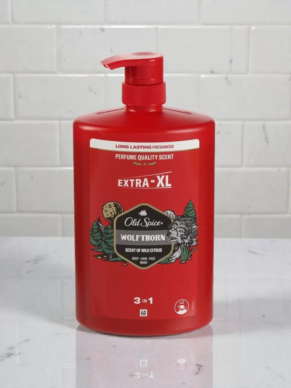 OLD SPICE Гель для душа + шампунь Wolfthorn 1000мл