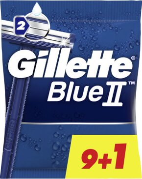 GILLETTE BLUEII Бритвы одноразовые 9+1шт бесплатно