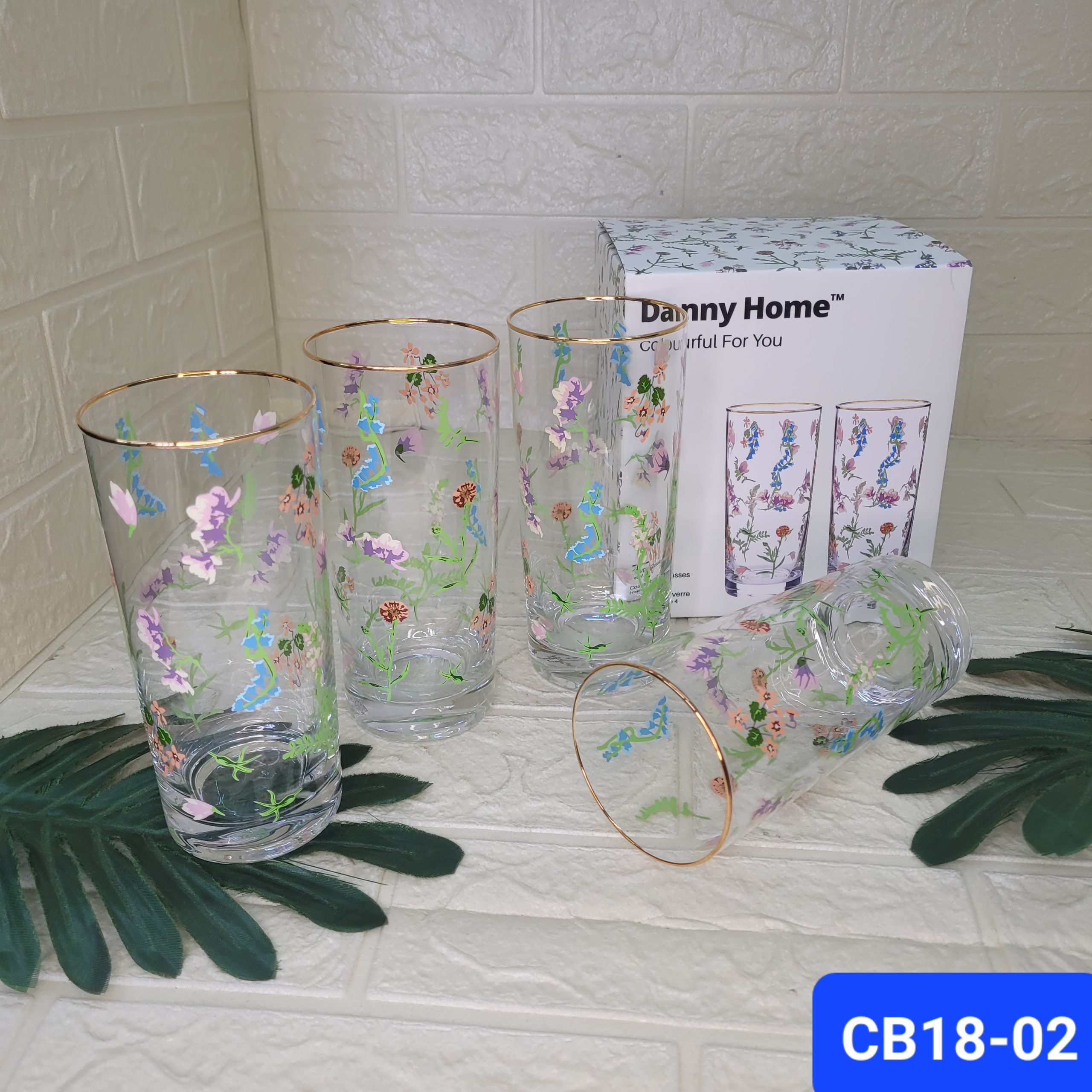 Стаканы Danny Home 4 шт. Арт. CB18-02