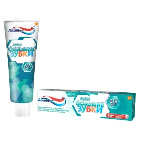 Паста зубная детская Aquafresh 6+ 50мл.