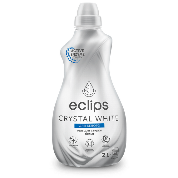 Eclips Гель д/стирки 2л Crystal White