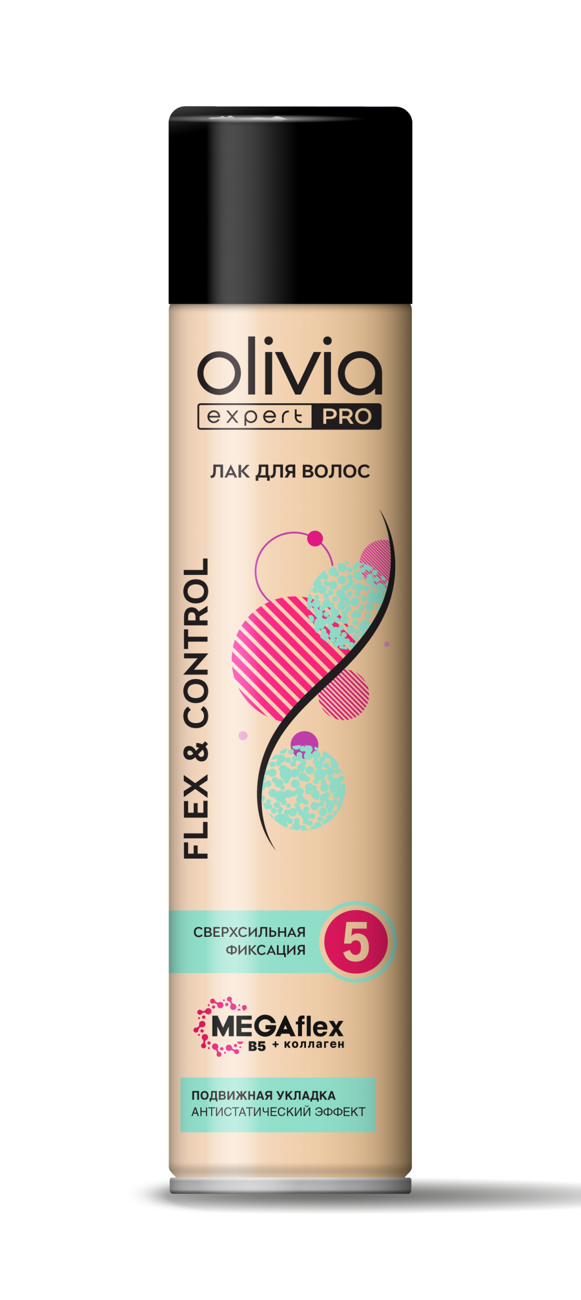 Лак д/волос Olivia сверхсильной фикс,подвижная укладка,антистатика 300мл. Арт. 5563