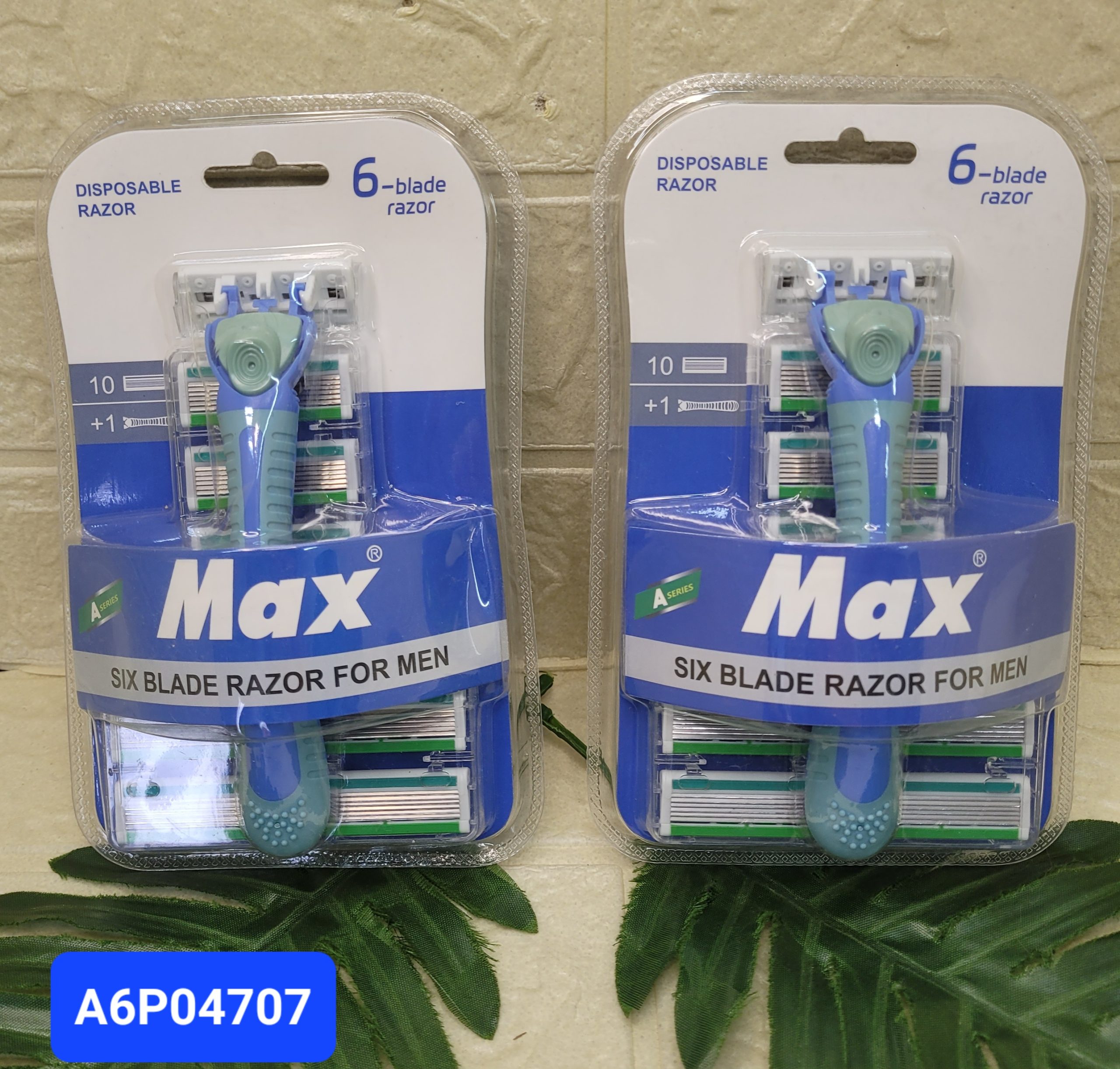 Станок для бритья MAX с кассетами 10+1. Арт. A6P04707