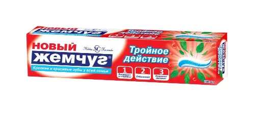 З/паста Жемчуг-новый Тройное действие 100 мл.