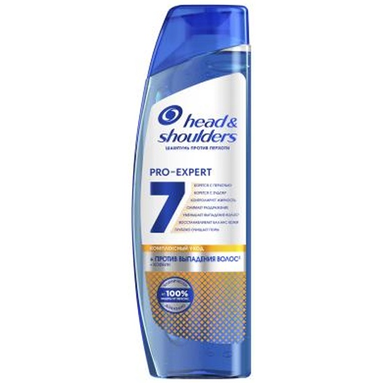 HEAD & SHOULDERS Шампунь против перхоти 7 в 1 + Против выпадения волос 300 мл