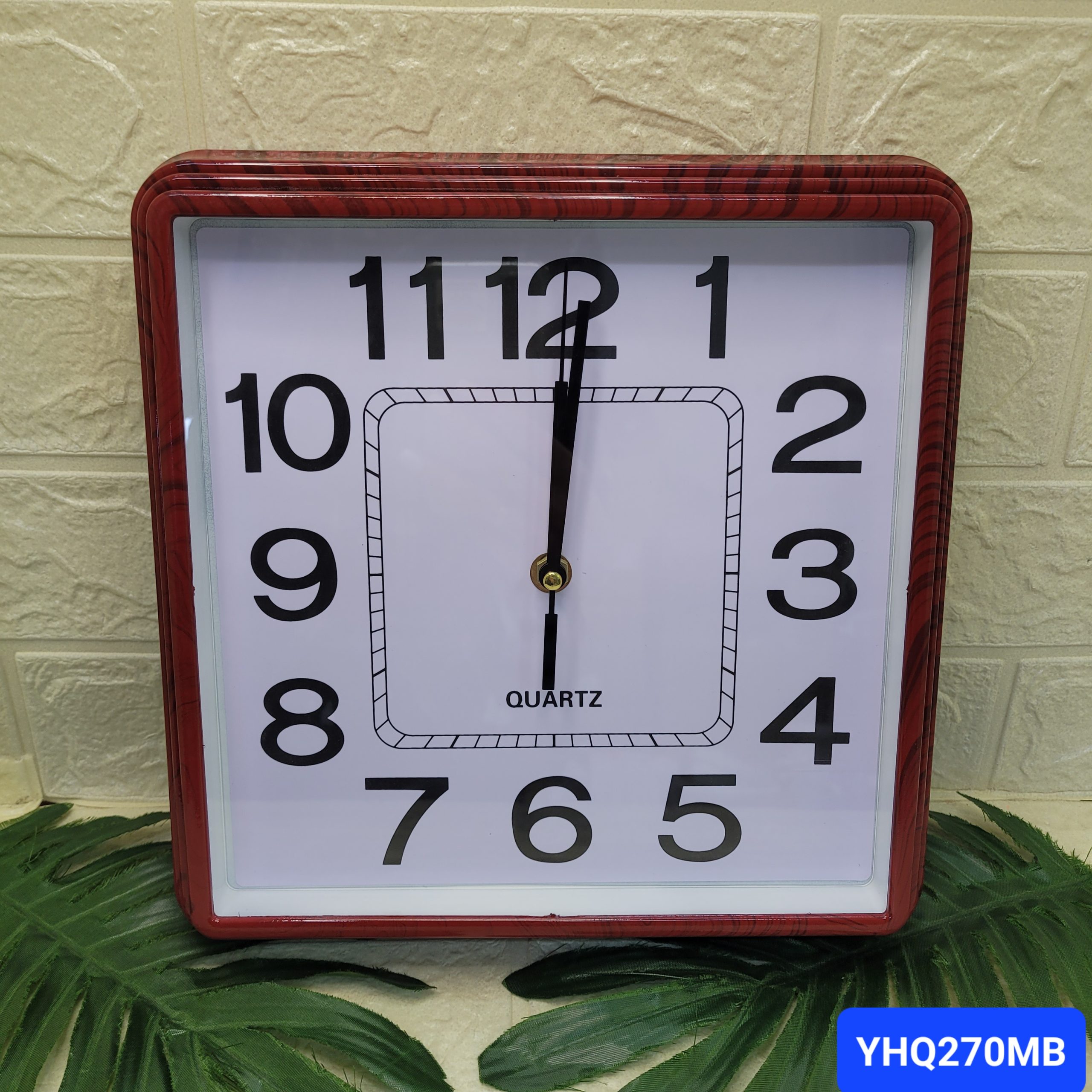 Часы настенные квадратные. Арт. YHQ270MB