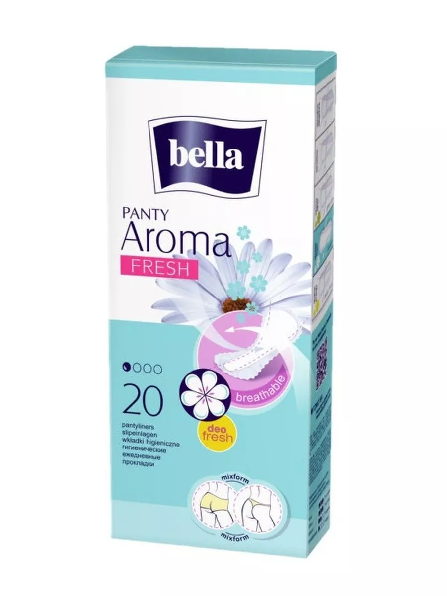bella Panty Прокладки ежедневные Aroma Fresh 20шт/24