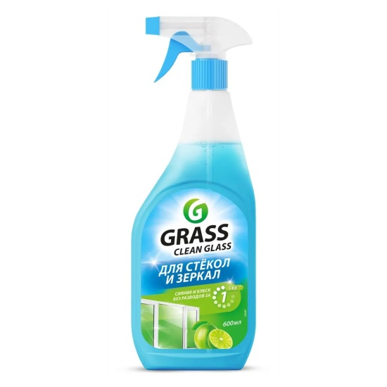 GraSS Clean Glass блеск стекол и зеркал (голубая лагуна) 600мл