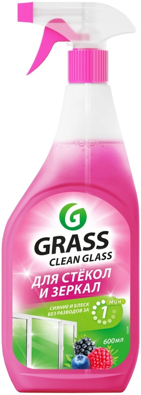 GraSS Clean Glass блеск стекол и зеркал (лесные ягоды) 600мл