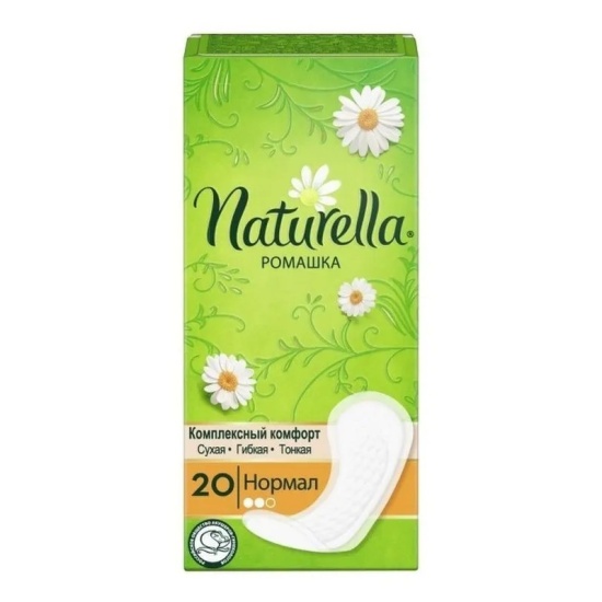 NATURELLA  Аромат жен.гигиенич.прокладки на каждый день Ромашка Нормал 20шт