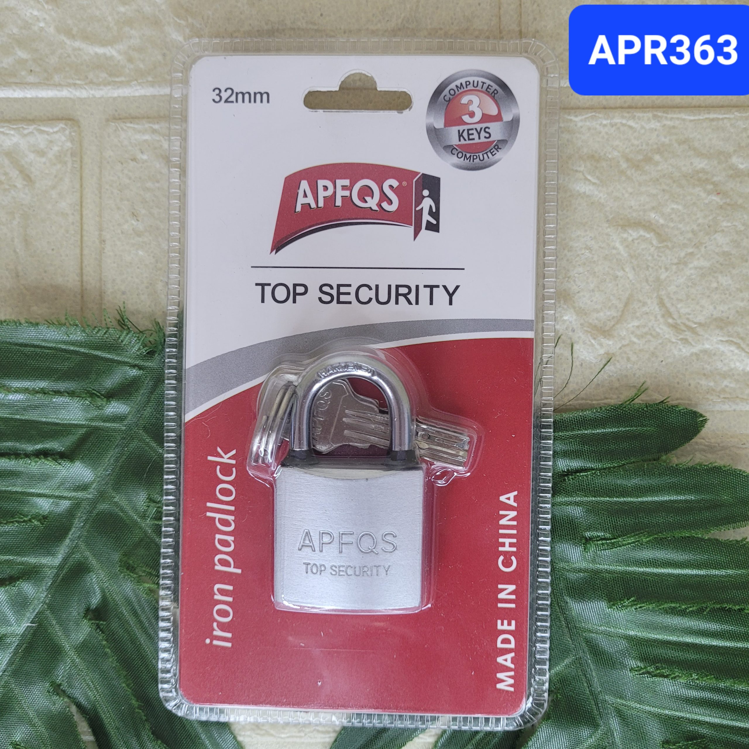 Замок навесной APFQS 32 мм. Арт. APF363
