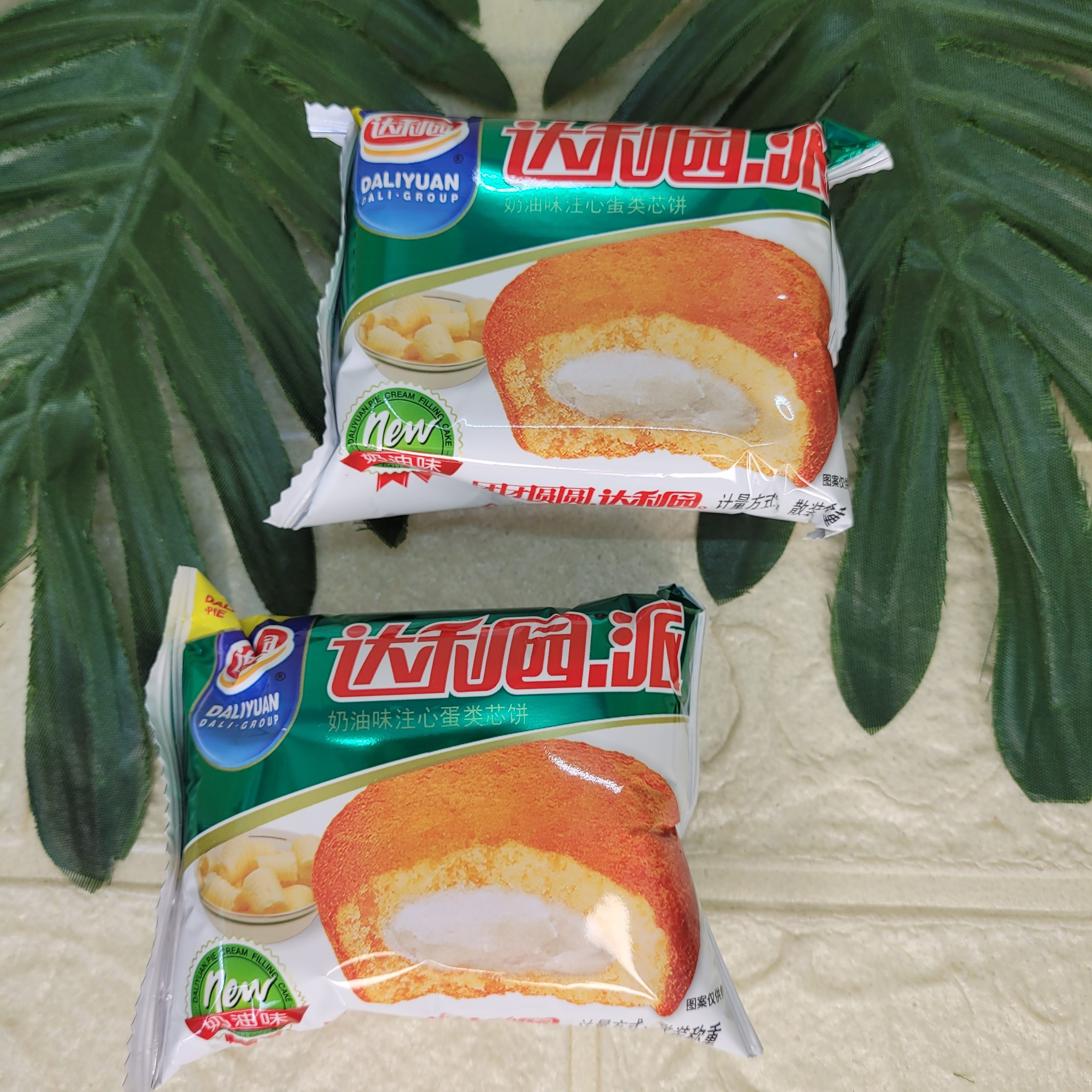 Кекс с начинкой DALIYUAN со вкусом сливок 23 г