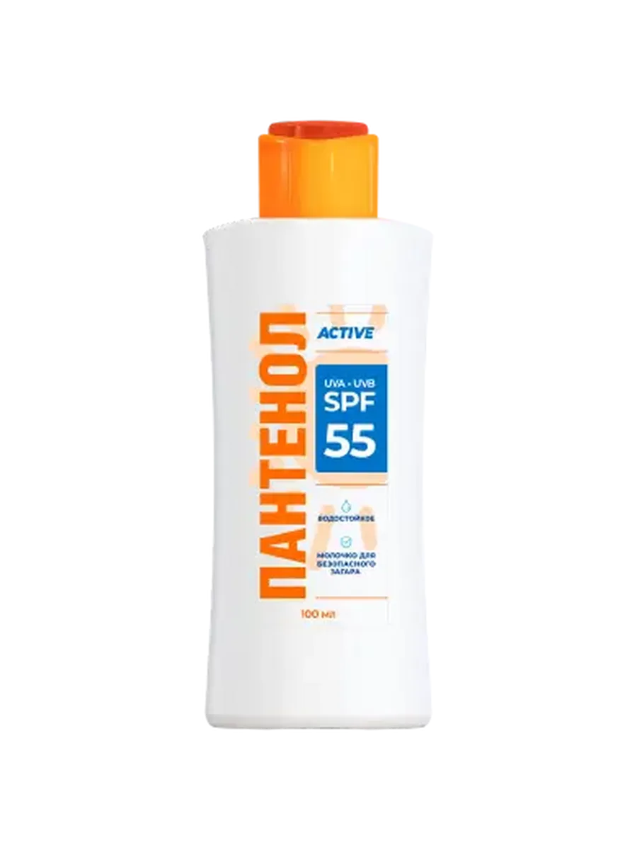 Молочко для тела ПАНТЕНОЛ ACTIVE SPF-55, 100 мл   10879937